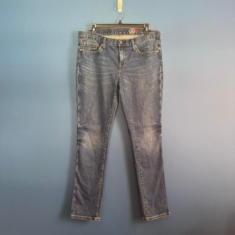 Y2K Gap Skinny Jeans 2007 Women's Size 8 Faded Mid Rise Indie Punk‎ Emo Denim